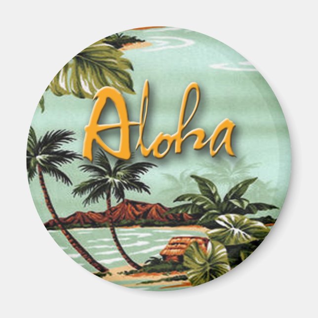 Aloha Tropical Magnet (Framsidan)