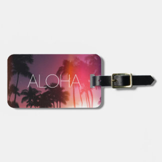 Aloha Tropical Night Bagagebricka