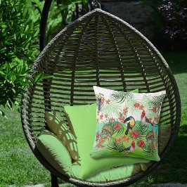 Aloha Tropical Paradise Outdoor Patio Pillow Kudde
