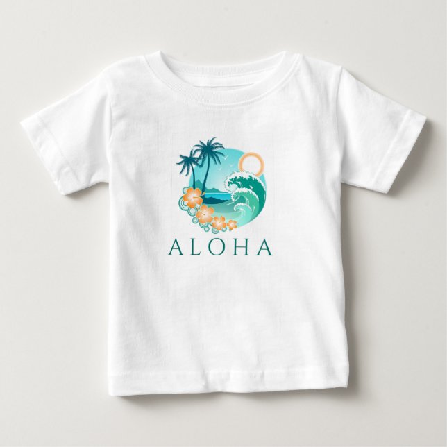 Aloha Tropical T-shirt (Framsida)