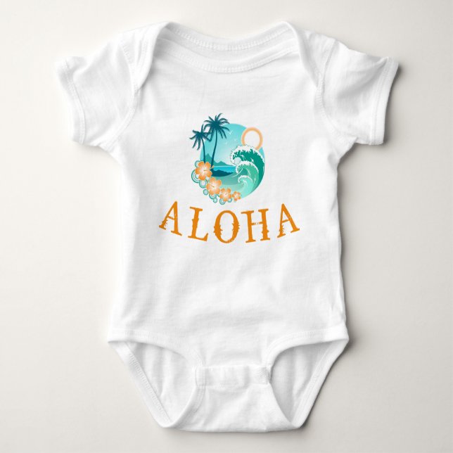 Aloha Tropical Tee (Framsida)