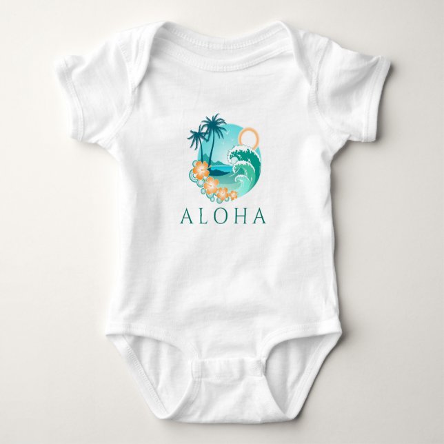 Aloha Tropical Tee (Framsida)