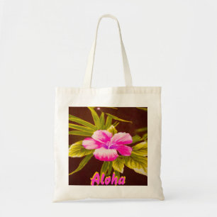 Aloha tropisk blom- design tygkasse