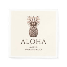 Aloha Tropisk fest med ananas