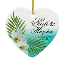 Aloha tropiskt blommafoto för strand