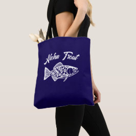 Aloha Trout-Fiskarstil Tygkasse