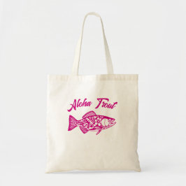 Aloha Trout-Fiskarstil Tygkasse