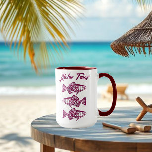 Aloha Trout-Hawaiian Vin Mugg