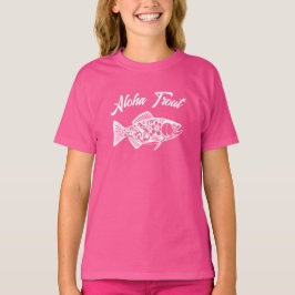 Aloha Trout - Hawaiiansk fiskarstil T Shirt