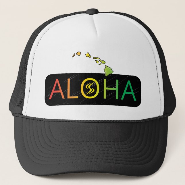 ALOHA TRUCKER BY SIDESLIDER™ KEPS (Framsida)