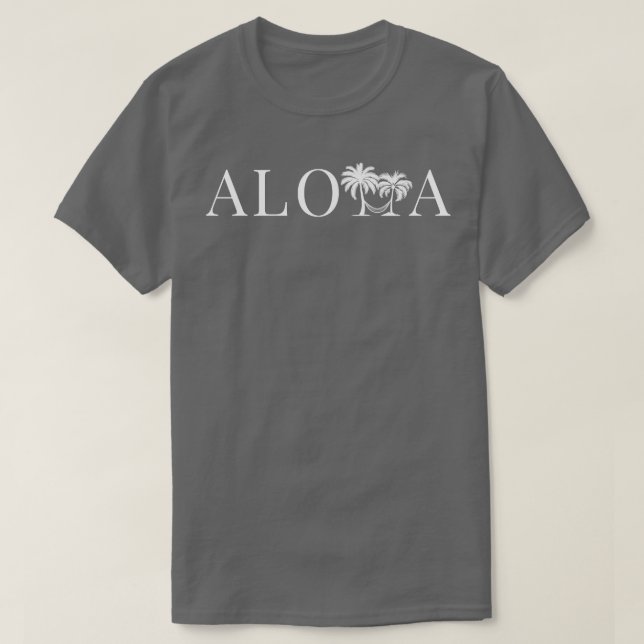Aloha TShirt 2 T Shirt (Design framsida)