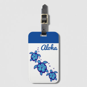 Aloha Turtles Bagagebricka