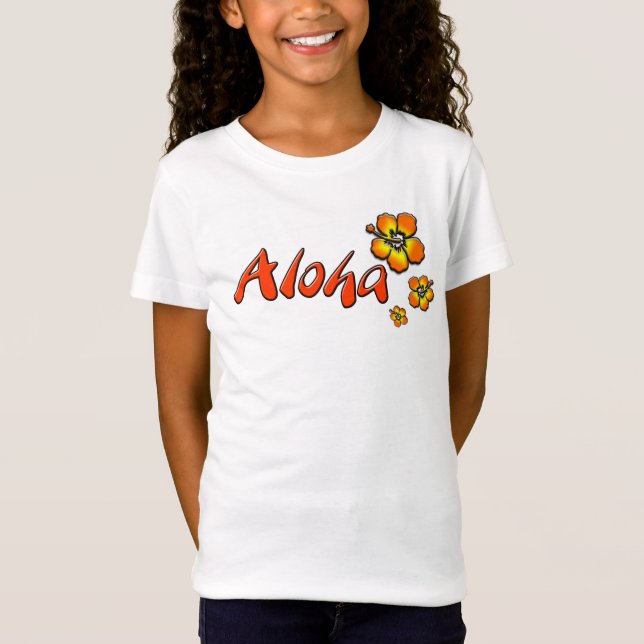 Aloha/ungdomströja T-shirt (Framsida)