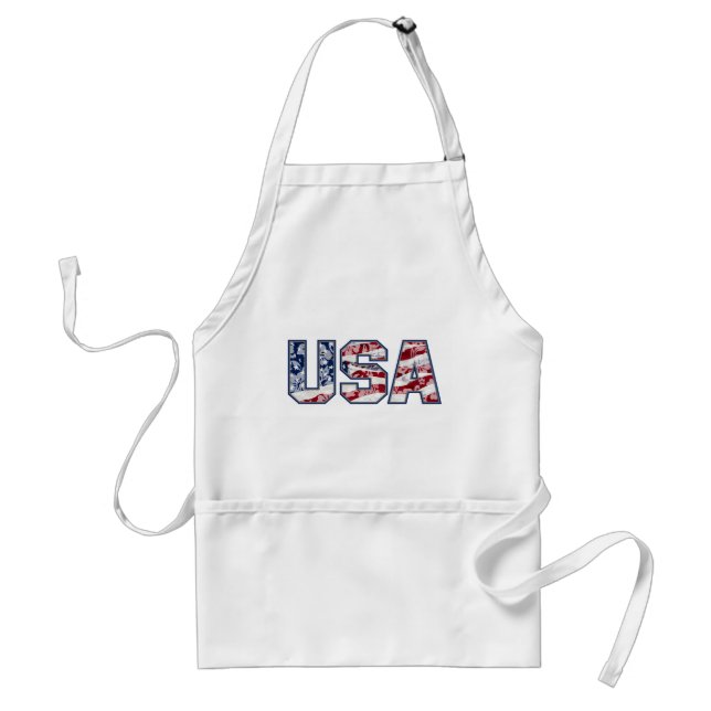Aloha USA Chef's Aprons Förkläde (Framsidan)