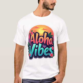 Aloha Vibes Manar T Shirt