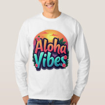 Aloha Vibes Unisex Långärmad