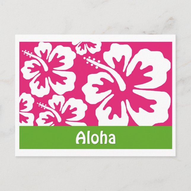 Aloha vykort (Framsida)