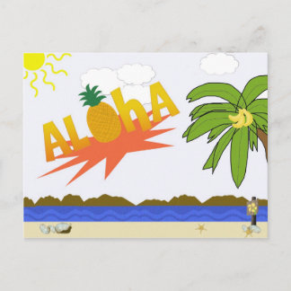 ALOHA-vykort Vykort