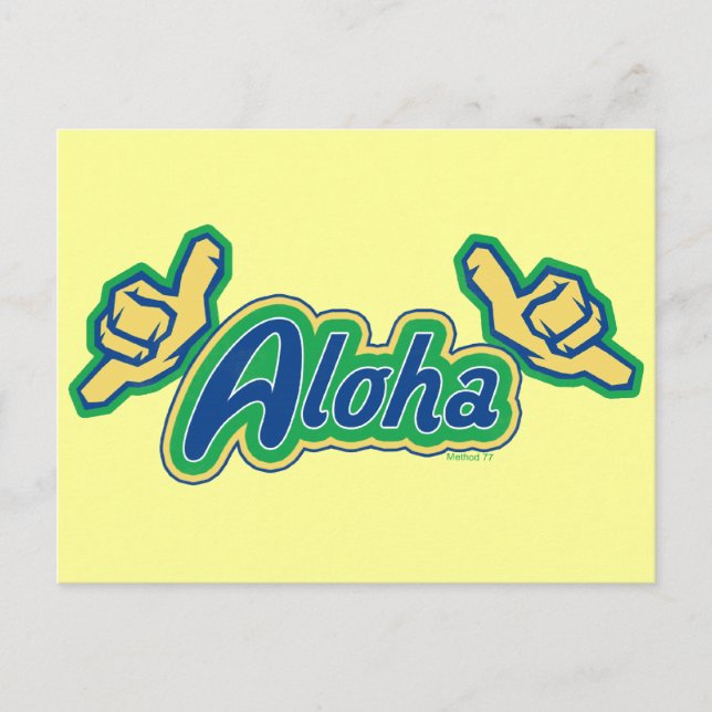 Aloha-vykort Vykort (Framsida)