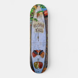 Aloha Yall Mini Skateboard Bräda 18,5 Cm