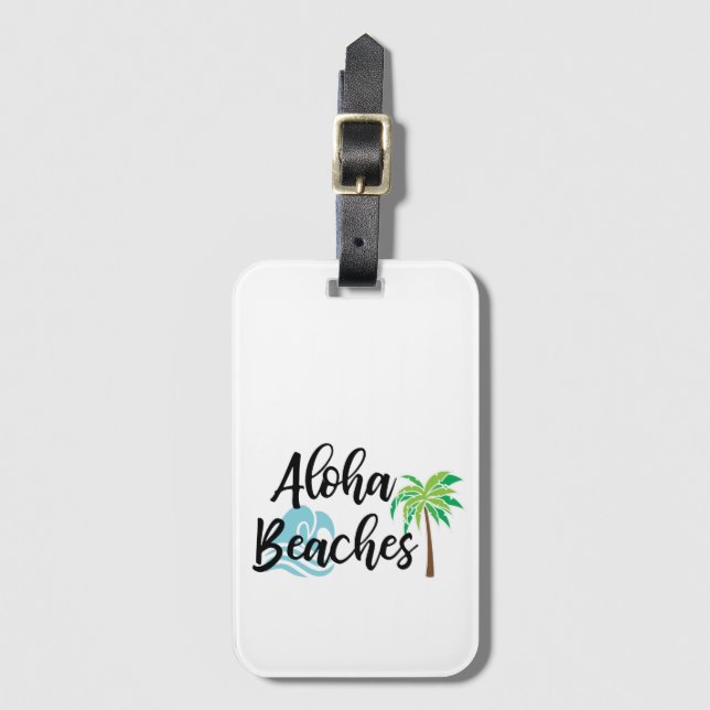 alohastränder bagagebricka (Framsida vertikal)
