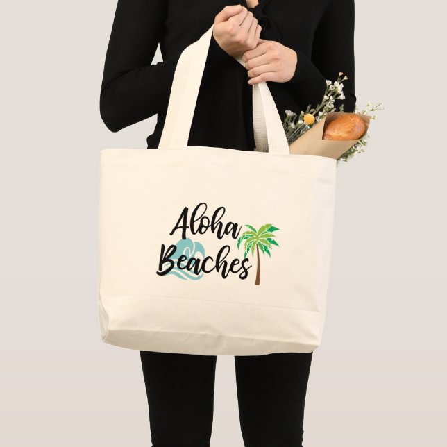 alohastränder jumbo tygkasse (Framsida (produkt))