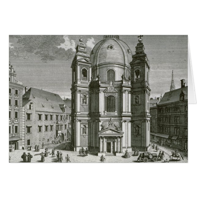 Alojz Peterskirche Hälsningskort (Framsidan Horizontal)