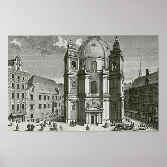 Alojz Peterskirche Poster (Framsidan)
