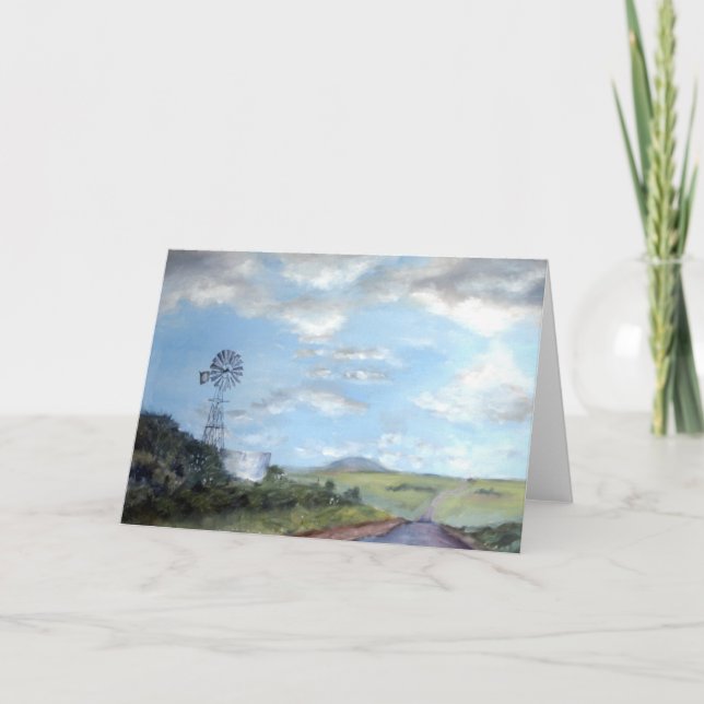 Along den lantliga vägen kort (Framsida)