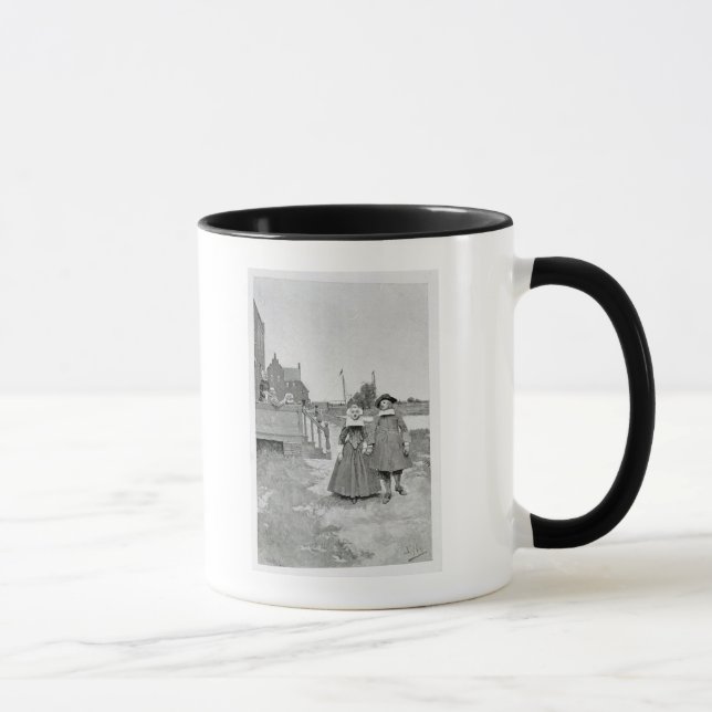 Along kanalen i gammala Manhattan Mugg (Höger)