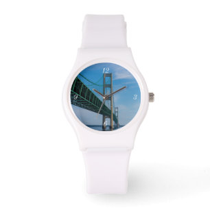 Along Mackinac Bridge Armbandsur