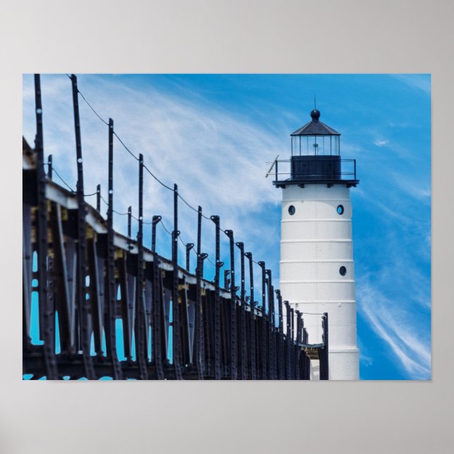 Along Manistee Poster (Framsidan)