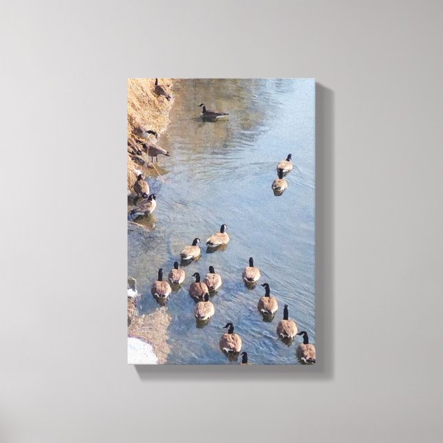 Along the River Canvastryck (Framsida)