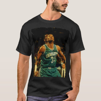 Alonzo Mourning Vintage Design of Basketball 5 T Shirt