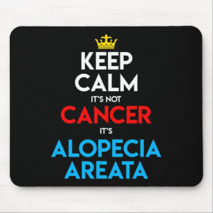 Alopeci Areata Awareness Hair Loss Bald Head Behål Musmatta