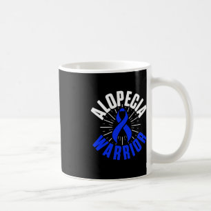 Alopeci Awareness Hair Långsförlust Warrior Therap Kaffemugg