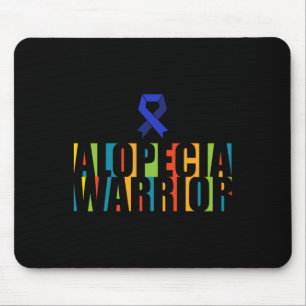 Alopeci Awareness Hair Långsförlust Warrior Therap Musmatta