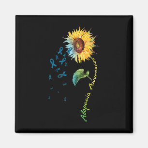 Alopeci Awareness Solros 1 Magnet