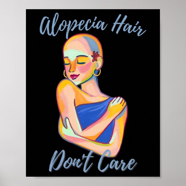 Alopeci för kvinnor1  poster (Framsidan)