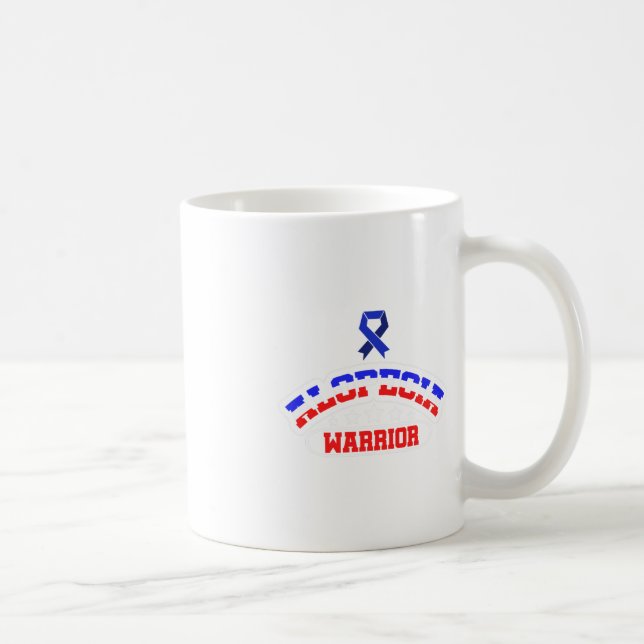 Alopecia Awareness Hair Lioss Warrior Support Surv Kaffemugg (Höger)