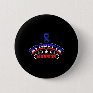 Alopecia Awareness Hair Lioss Warrior Support Surv Knapp