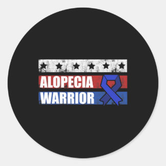 Alopecia Awareness Hair Loss Loss Caring Surviv Runt Klistermärke