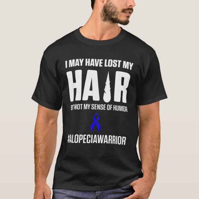 Alopecia Awareness Hair Loss Loss Survivor 3 T Shirt (Framsida)