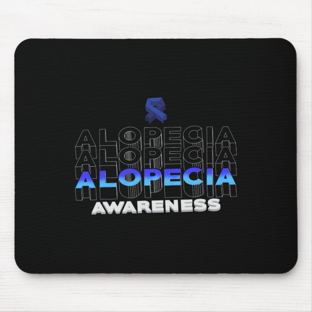 Alopecia Awareness Hair Loss Loss Warrior Winning  Musmatta (Framsidan)