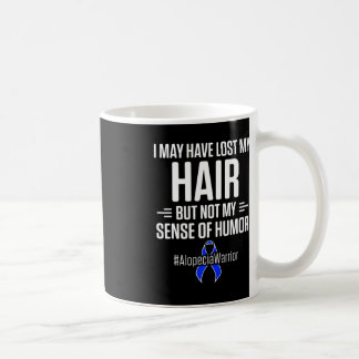 Alopecia Awareness Hair Loss Warrior Humor Survivo Kaffemugg