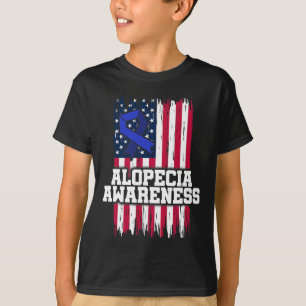 Alopecia Awareness Hair Loss Warrior Immune Surviv T Shirt
