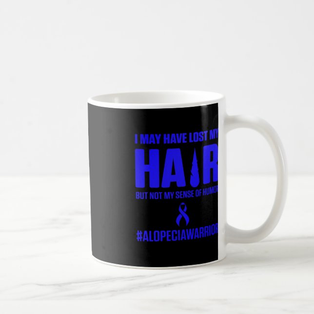 Alopecia Awareness Hair Loss Warrior Survivor Kaffemugg (Höger)