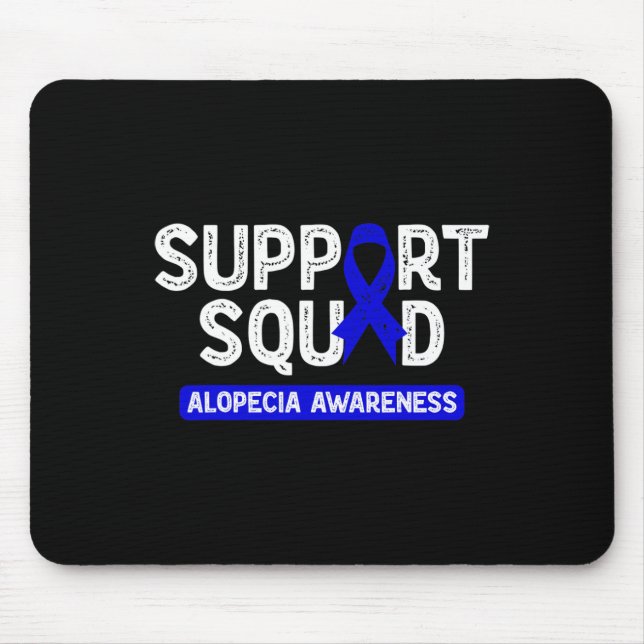 Alopecia Awareness Support Squad Blue Family Warri Musmatta (Framsidan)