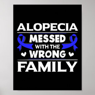 Alopecia har meddelat fel sjukförlust i familjen poster