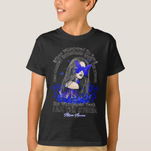 Alopecia-medvetandet är stormflickan Butterfly ri T Shirt